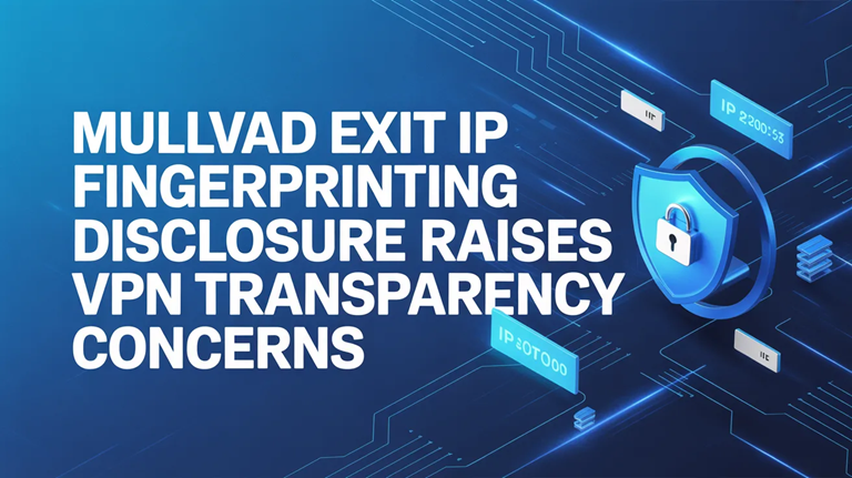 mullvad exit ip fingerprinting disclosure raises vpn transparency concerns